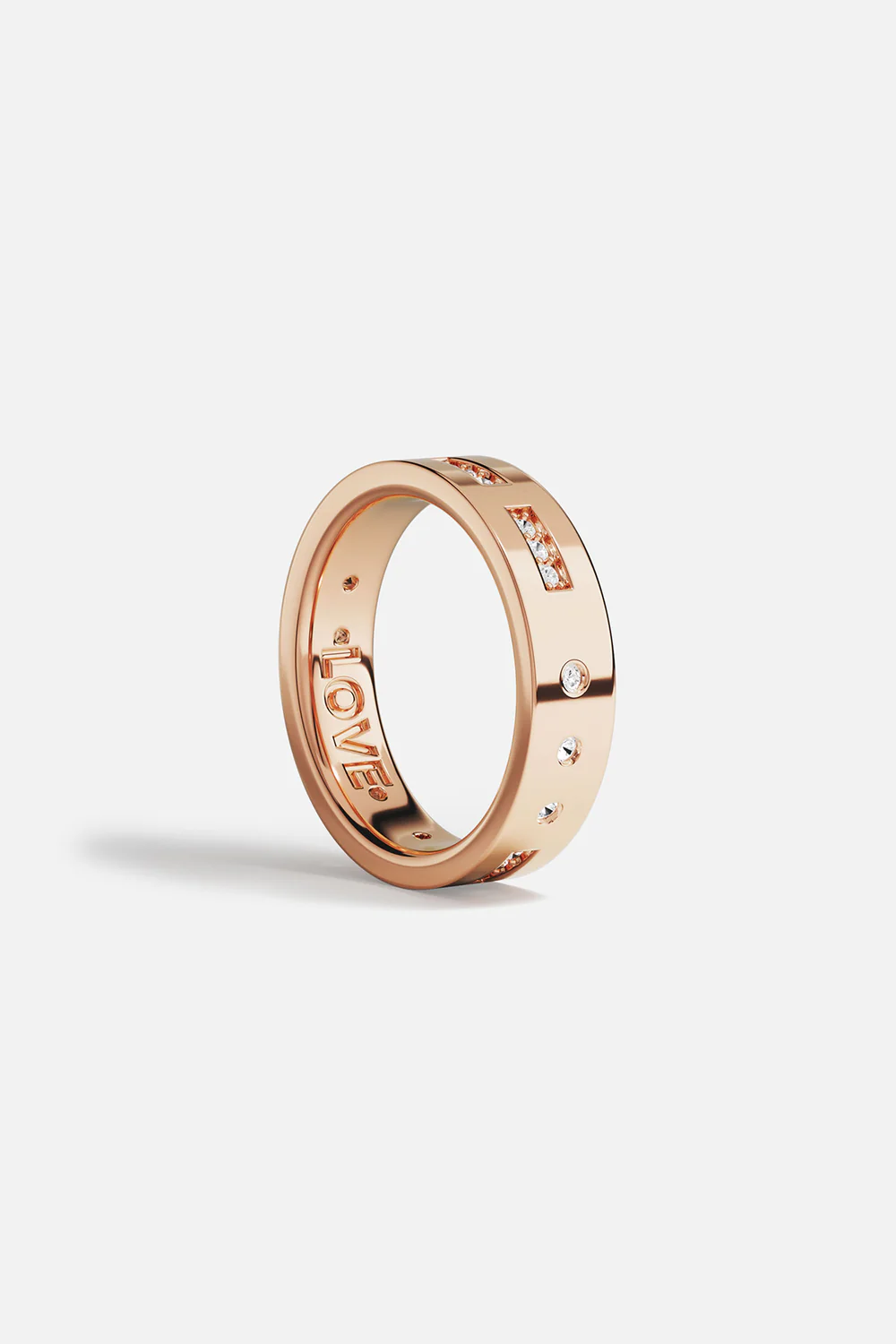 LOVE Morse Code Ring
