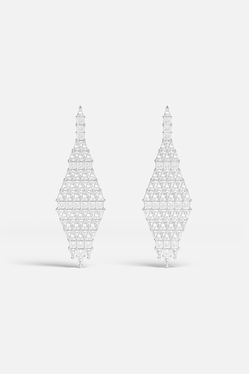 Statement Art Deco Drop Earrings